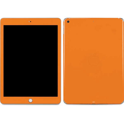 Orange Apple iPad Skin