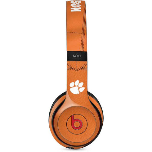 Clemson University Orange Jersey Beats Solo 3 Wireless Skin
