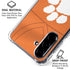 Clemson University Orange Jersey Galaxy A36 5G Clear Case
