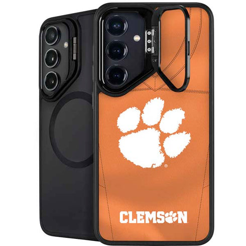 Clemson University Orange Jersey Galaxy S26 Kickstand Case