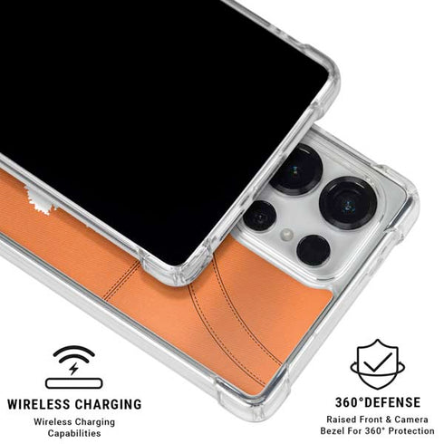 Clemson University Orange Jersey Galaxy S26 Ultra Clear Case