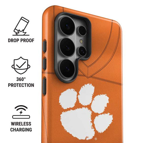 Clemson University Orange Jersey Galaxy S26 Ultra Impact Case