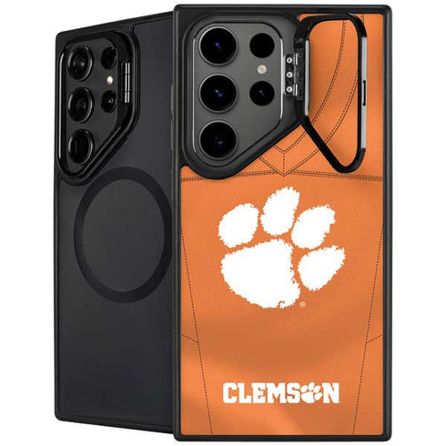 Clemson University Orange Jersey Galaxy S26 Ultra Kickstand Case