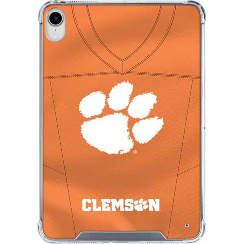 Clemson University Orange Jersey iPad 11th Gen (2025) Clear Case