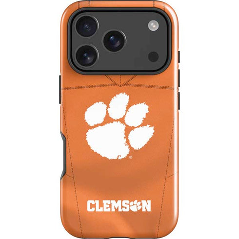 Clemson University Orange Jersey iPhone 18 Pro Max Impact Case