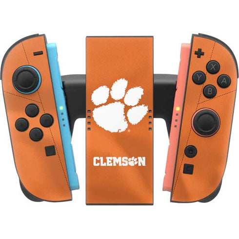 Clemson University Orange Jersey Nintendo Switch 2 (2025) Joy-Con Controller Skin