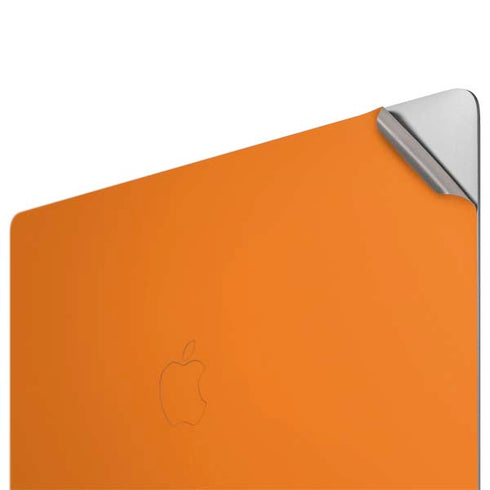 Orange Apple MacBook Pro 16-inch Skin