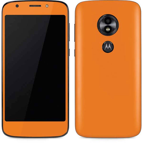 Orange Moto E5 Play Skin
