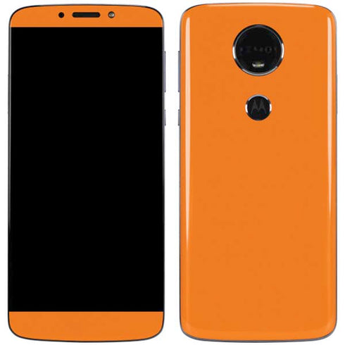 Orange Moto E5 Plus Skin