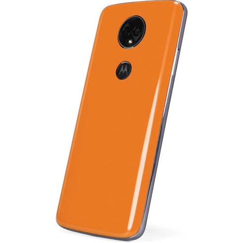 Orange Moto E5 Plus Skin