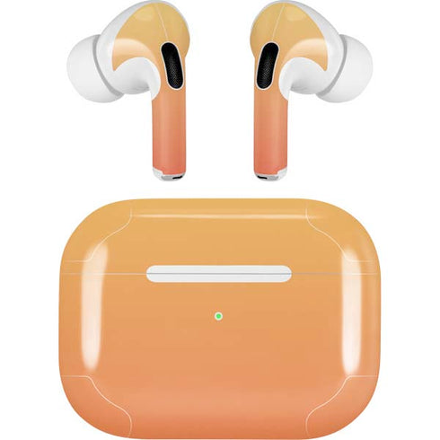 Orange Ombre AirPods Skins