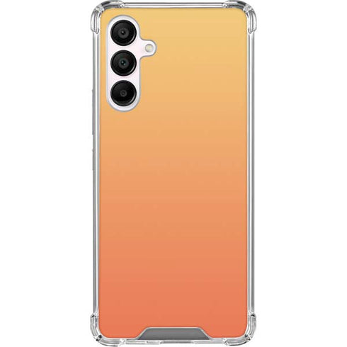 Orange Ombre Galaxy A16 5G Clear Case