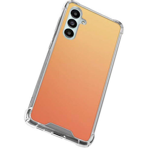 Orange Ombre Galaxy A16 5G Clear Case