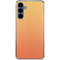 Orange Ombre Galaxy A35 5G Clear Case