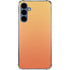 Orange Ombre Galaxy A55 5G Clear Case