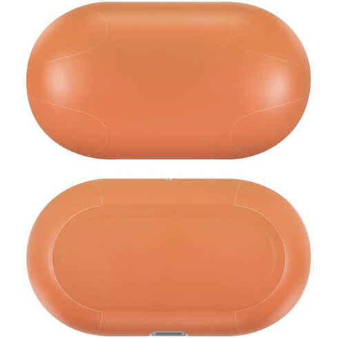 Orange Ombre Galaxy Buds Plus Skin