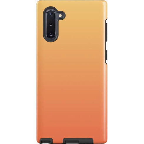 Orange Ombre Galaxy Cases