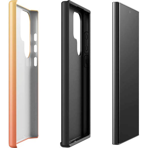 Orange Ombre Galaxy S23 Ultra Pro Case