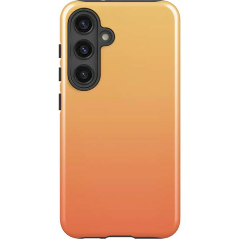 Orange Ombre Galaxy S25 Impact Case