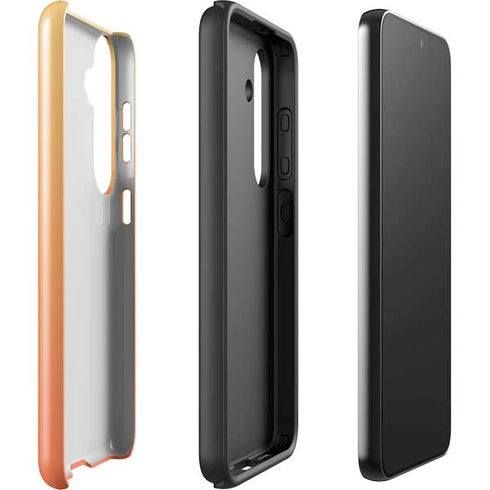 Orange Ombre Galaxy S25 Impact Case