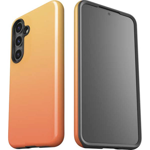 Orange Ombre Galaxy S25 Plus Impact Case