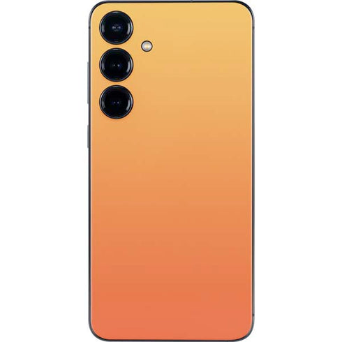 Orange Ombre Galaxy S25 Plus Skin