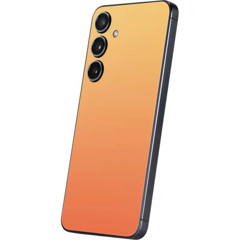 Orange Ombre Galaxy S25 Plus Skin
