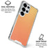 Orange Ombre Galaxy S25 Ultra Clear Case