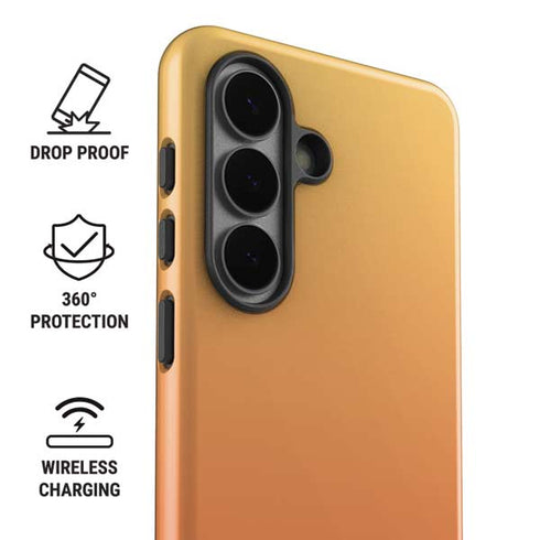 Orange Ombre Galaxy S26 Plus Impact Case