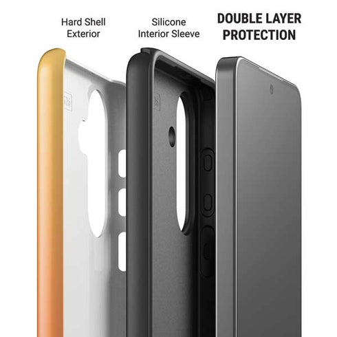 Orange Ombre Galaxy S26 Plus Impact Case