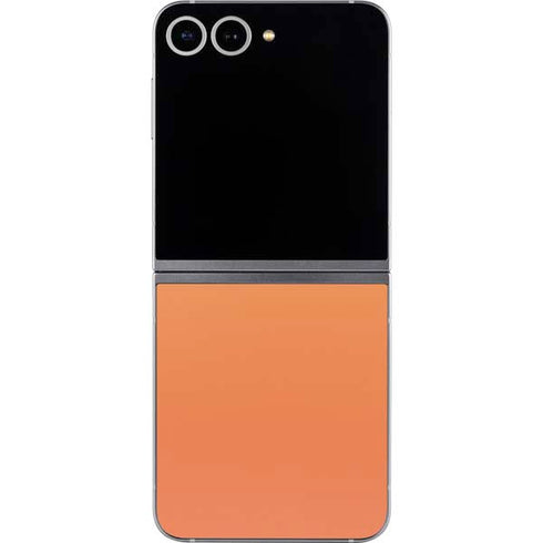 Orange Ombre Galaxy Z Flip6 Skin