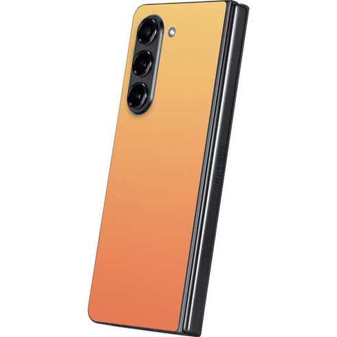 Orange Ombre Galaxy Z Fold5 5G Skin