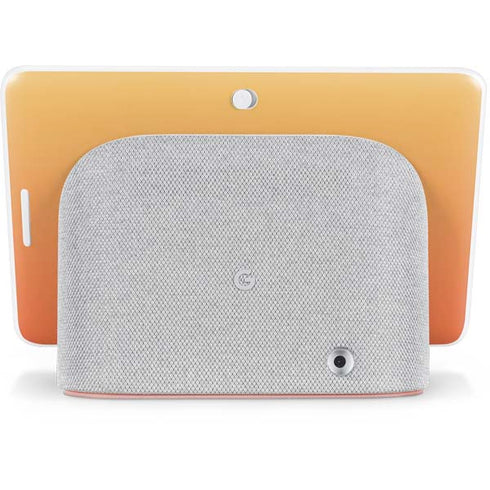 Orange Ombre Google Home Hub Skin