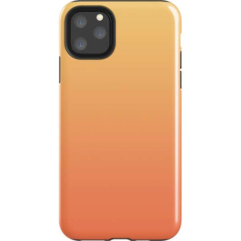 Orange Ombre iPhone Cases