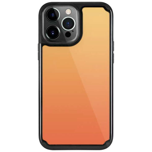 Orange Ombre iPhone Cases