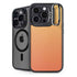 Orange Ombre iPhone Cases