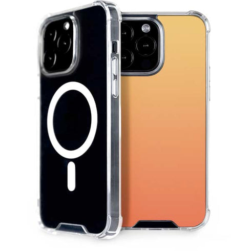 Orange Ombre iPhone Cases