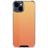 Orange Ombre iPhone 15 Clear Case