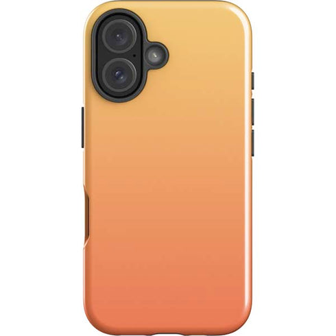 Orange Ombre iPhone 16 Impact Case