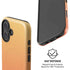 Orange Ombre iPhone 16 Plus Magsafe Impact Case