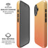 Orange Ombre iPhone 16 Plus Magsafe Impact Case