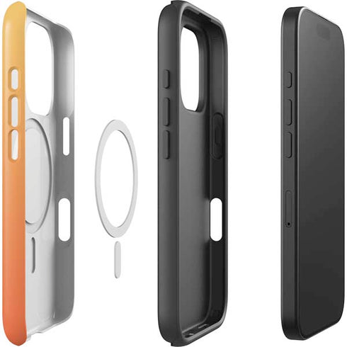 Orange Ombre iPhone 16 Pro Magsafe Impact Case