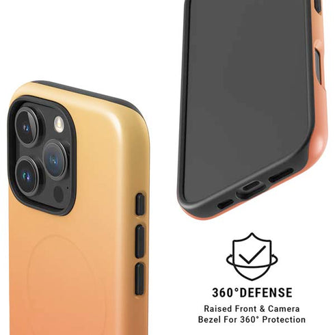 Orange Ombre iPhone 16 Pro Magsafe Impact Case