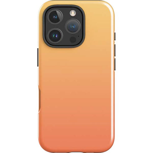 Orange Ombre iPhone 16 Pro Max Impact Case