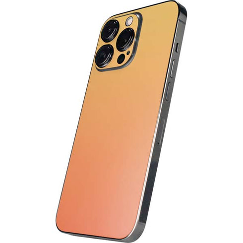 Orange Ombre iPhone 16 Pro Max Skin