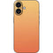 Orange Ombre iPhone 16 Skin