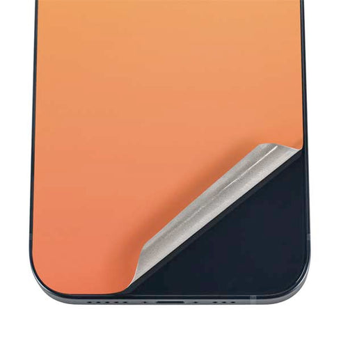 Orange Ombre iPhone 16 Skin