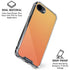 Orange Ombre iPhone 16e Clear Case