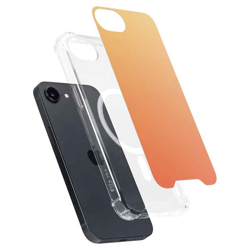 Orange Ombre iPhone 16e MagSafe Case