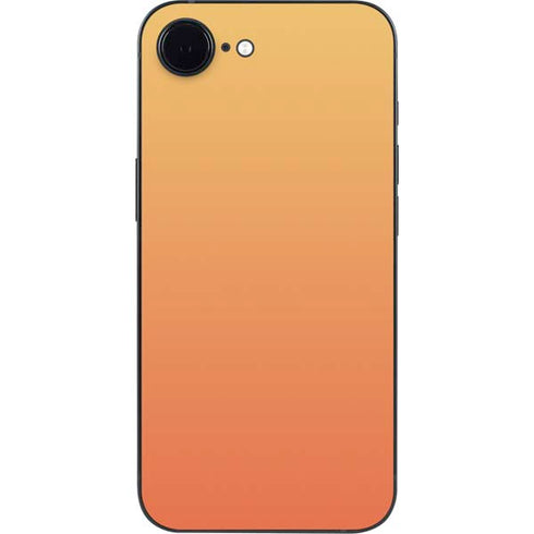 Orange Ombre iPhone 16e Skin